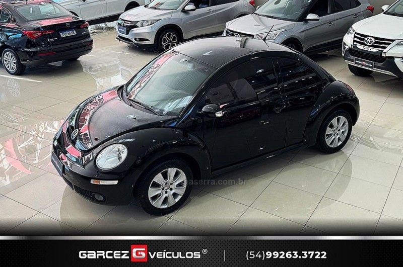 VOLKSWAGEN NEW BEETLE 2.0 MI 8V TIPTRONIC 2008/2008 GARCEZ VEÍCULOS BENTO GONÇALVES / Carros no Vale VOLKSWAGEN NEW BEETLE 2.0 MI 8V TIPTRONIC 2008/2008 GARCEZ VEÍCULOS BENTO GONÇALVES / Carros no Vale