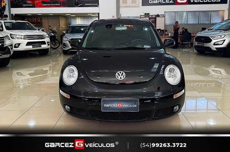 VOLKSWAGEN NEW BEETLE 2.0 MI 8V TIPTRONIC 2008/2008 GARCEZ VEÍCULOS BENTO GONÇALVES / Carros no Vale VOLKSWAGEN NEW BEETLE 2.0 MI 8V TIPTRONIC 2008/2008 GARCEZ VEÍCULOS BENTO GONÇALVES / Carros no Vale
