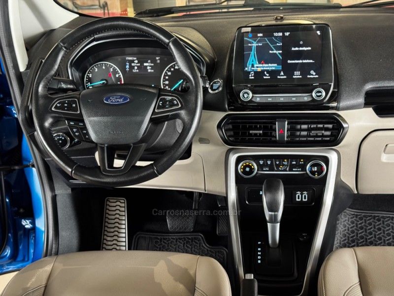FORD ECOSPORT 2.0 TITANIUM 16V 2018/2019 GRIFFCAR MULTIMARCAS DOIS IRMÃOS / Carros no Vale FORD ECOSPORT 2.0 TITANIUM 16V 2018/2019 GRIFFCAR MULTIMARCAS DOIS IRMÃOS / Carros no Vale
