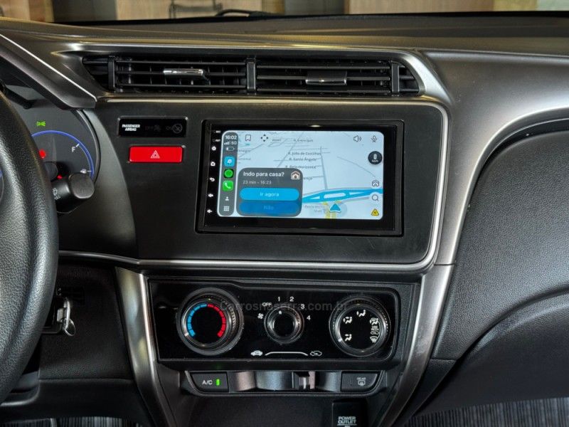 HONDA CITY 1.5 LX 16V 2017/2017 GRIFFCAR MULTIMARCAS DOIS IRMÃOS / Carros no Vale HONDA CITY 1.5 LX 16V 2017/2017 GRIFFCAR MULTIMARCAS DOIS IRMÃOS / Carros no Vale