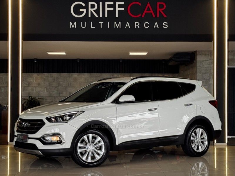 HYUNDAI SANTA FÉ 3.3 MPFI 4X4 V6 270CV 2015/2016 GRIFFCAR MULTIMARCAS DOIS IRMÃOS / Carros no Vale HYUNDAI SANTA FÉ 3.3 MPFI 4X4 V6 270CV 2015/2016 GRIFFCAR MULTIMARCAS DOIS IRMÃOS / Carros no Vale