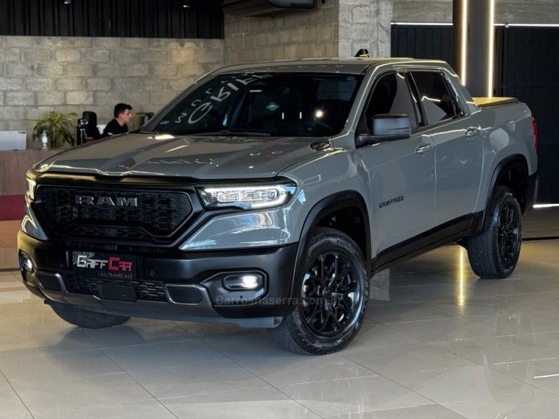 RAM RAMPAGE 2.0 REBEL 4X4 TURBO 2024/2024 GRIFFCAR MULTIMARCAS DOIS IRMÃOS / Carros no Vale RAM RAMPAGE 2.0 REBEL 4X4 TURBO 2024/2024 GRIFFCAR MULTIMARCAS DOIS IRMÃOS / Carros no Vale