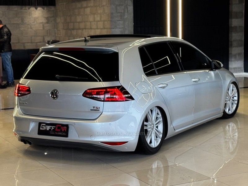 VOLKSWAGEN GOLF 1.4 TSI HIGHLINE 16V 2013/2014 GRIFFCAR MULTIMARCAS DOIS IRMÃOS / Carros no Vale