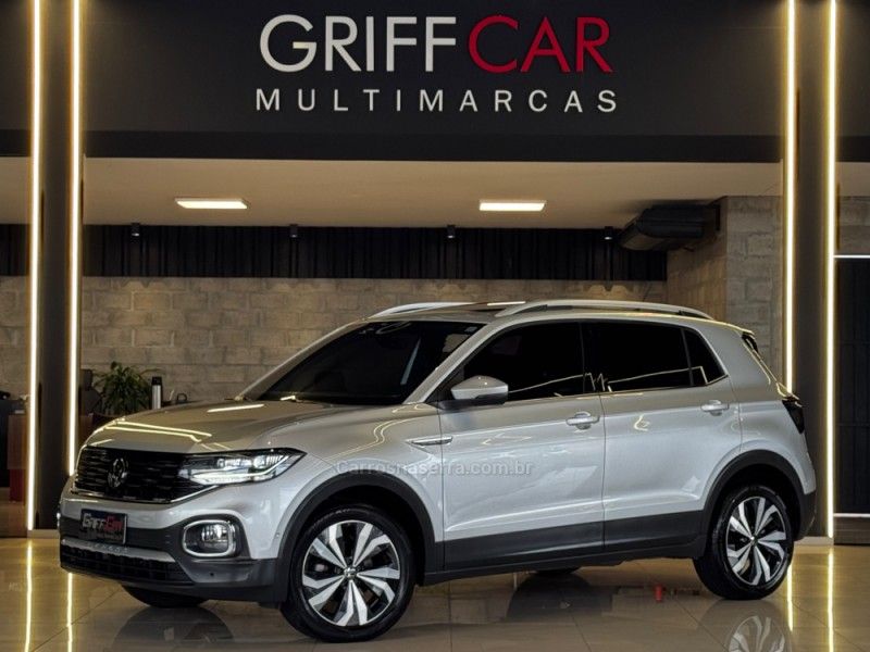 VOLKSWAGEN T-CROSS 1.4 HIGHLINE TSI 16V 2023/2023 GRIFFCAR MULTIMARCAS DOIS IRMÃOS / Carros no Vale