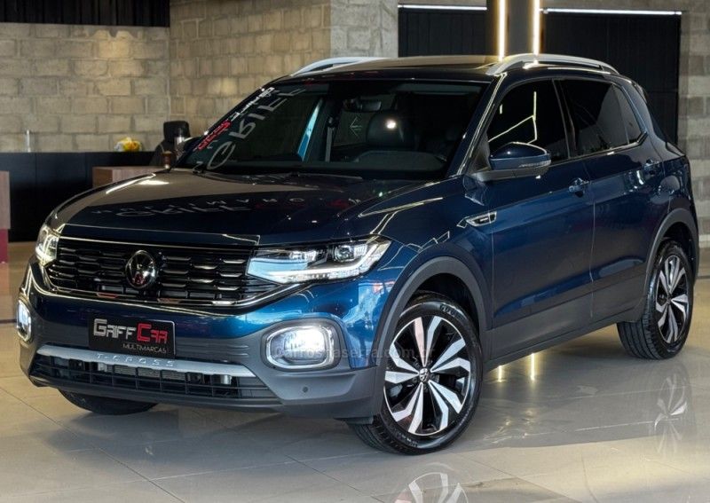 VOLKSWAGEN T-CROSS 1.4 HIGHLINE TSI 16V 2022/2023 GRIFFCAR MULTIMARCAS DOIS IRMÃOS / Carros no Vale