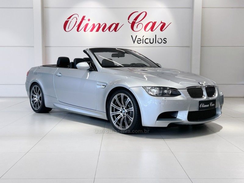 BMW M3 4.0 CABRIOLET V8 32V 2008/2009 ÓTIMA CAR FLORES DA CUNHA / Carros no Vale