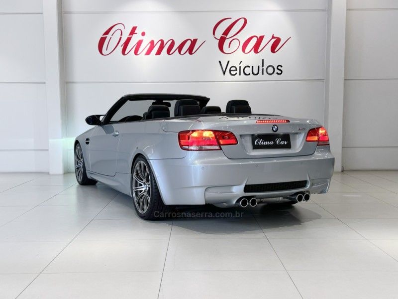 BMW M3 4.0 CABRIOLET V8 32V 2008/2009 ÓTIMA CAR FLORES DA CUNHA / Carros no Vale