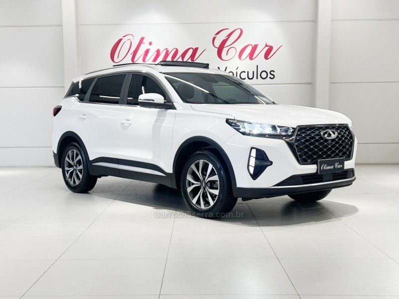 CHERY TIGGO 1.6 16V TURBO GDI 7 PRO 2022/2023 ÓTIMA CAR FLORES DA CUNHA / Carros no Vale CHERY TIGGO 1.6 16V TURBO GDI 7 PRO 2022/2023 ÓTIMA CAR FLORES DA CUNHA / Carros no Vale