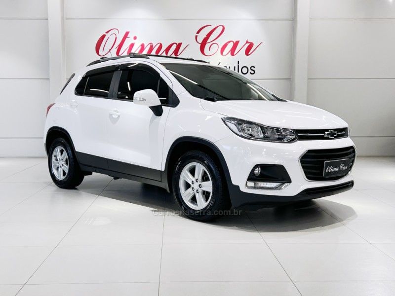CHEVROLET TRACKER 1.4 16V TURBO LT 2017/2018 ÓTIMA CAR FLORES DA CUNHA / Carros no Vale