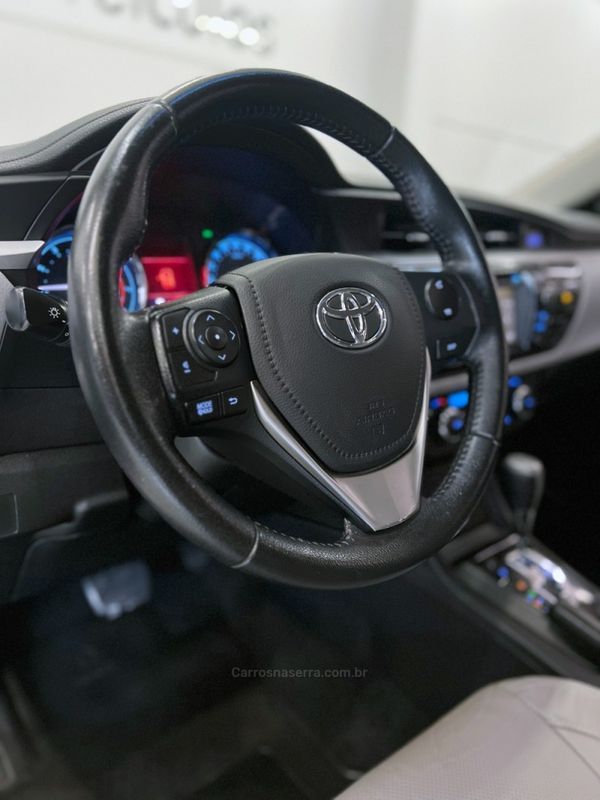 TOYOTA COROLLA 2.0 XEI 16V 2015/2016 ÓTIMA CAR FLORES DA CUNHA / Carros no Vale