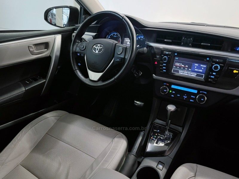 TOYOTA COROLLA 2.0 XEI 16V 2015/2016 ÓTIMA CAR FLORES DA CUNHA / Carros no Vale
