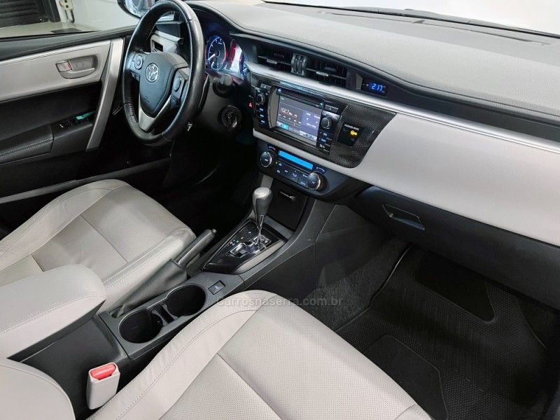 TOYOTA COROLLA 2.0 XEI 16V 2015/2016 ÓTIMA CAR FLORES DA CUNHA / Carros no Vale