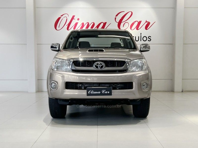 TOYOTA HILUX 3.0 SRV 4X4 CD 16V TURBO INTERCOOLER 2010/2010 ÓTIMA CAR FLORES DA CUNHA / Carros no Vale