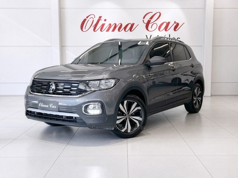 VOLKSWAGEN T-CROSS 1.4 HIGHLINE TSI 16V 2023/2024 ÓTIMA CAR FLORES DA CUNHA / Carros no Vale VOLKSWAGEN T-CROSS 1.4 HIGHLINE TSI 16V 2023/2024 ÓTIMA CAR FLORES DA CUNHA / Carros no Vale
