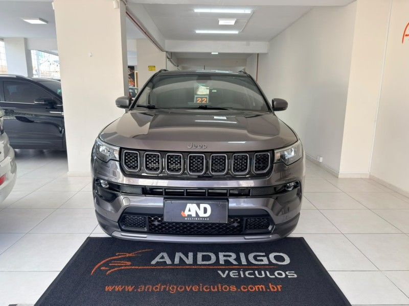 JEEP COMPASS 1.3 80 ANOS T270 16V TURBO 4X2 2021/2022 ANDRIGO VEÍCULOS CAXIAS DO SUL / Carros no Vale