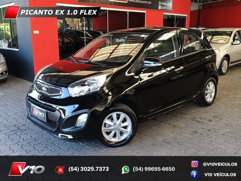 KIA PICANTO 1.0 EX4 12V 2012/2013 V10 VEÍCULOS CAXIAS DO SUL / Carros no Vale KIA PICANTO 1.0 EX4 12V 2012/2013 V10 VEÍCULOS CAXIAS DO SUL / Carros no Vale