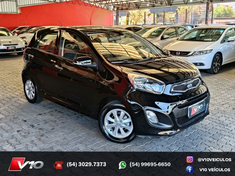 KIA PICANTO 1.0 EX4 12V 2012/2013 V10 VEÍCULOS CAXIAS DO SUL / Carros no Vale
