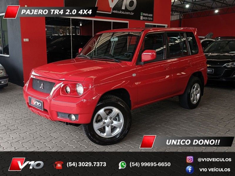 MITSUBISHI PAJERO TR4 2.0 4X4 16V 131CV 2006/2007 V10 VEÍCULOS CAXIAS DO SUL / Carros no Vale MITSUBISHI PAJERO TR4 2.0 4X4 16V 131CV 2006/2007 V10 VEÍCULOS CAXIAS DO SUL / Carros no Vale