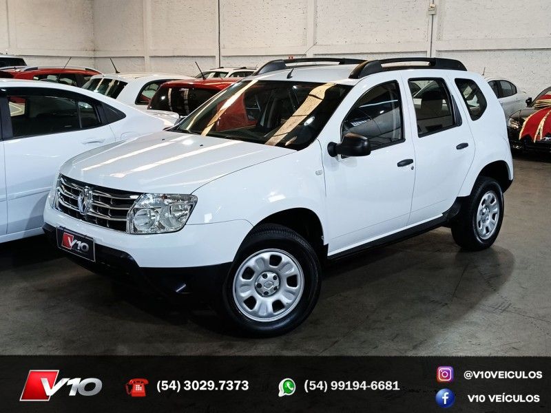 RENAULT DUSTER 1.6 EXPRESSION 4X2 16V 2012/2013 V10 VEÍCULOS CAXIAS DO SUL / Carros no Vale
