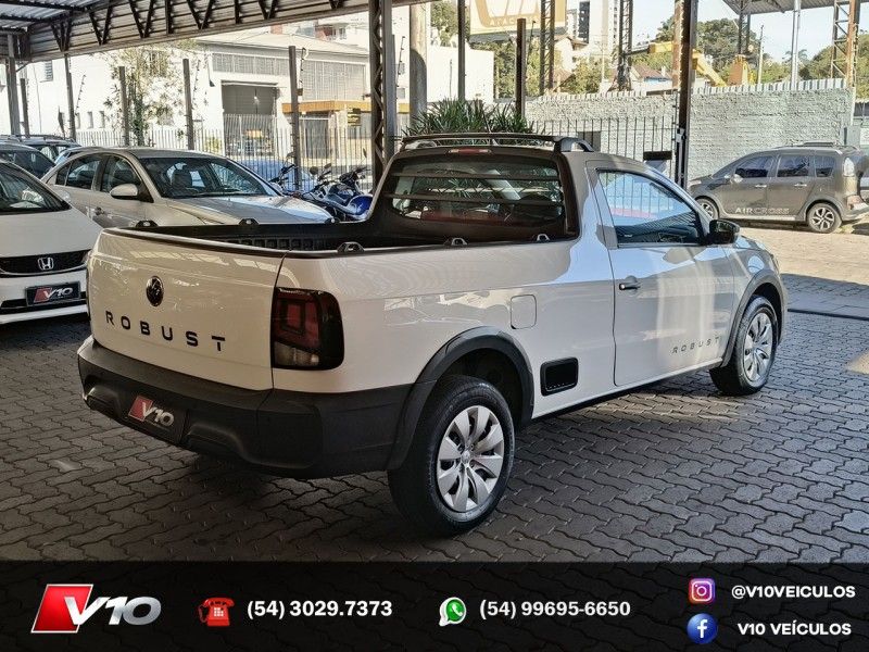 VOLKSWAGEN SAVEIRO 1.6 ROBUST CS 8V 2024/2025 V10 VEÍCULOS CAXIAS DO SUL / Carros no Vale VOLKSWAGEN SAVEIRO 1.6 ROBUST CS 8V 2024/2025 V10 VEÍCULOS CAXIAS DO SUL / Carros no Vale