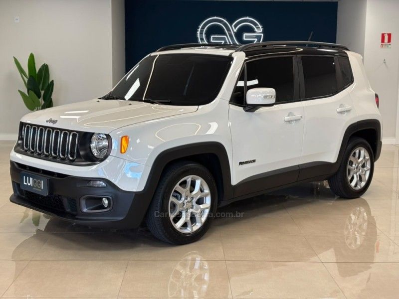 JEEP RENEGADE 1.8 16V LONGITUDE 2016/2016 LUIGGI AUTOMÓVEIS CARLOS BARBOSA / Carros no Vale
