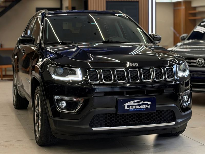 JEEP COMPASS 2.0 16V LIMITED 2017/2018 LEHMEN VEÍCULOS VENÂNCIO AIRES / Carros no Vale JEEP COMPASS 2.0 16V LIMITED 2017/2018 LEHMEN VEÍCULOS VENÂNCIO AIRES / Carros no Vale