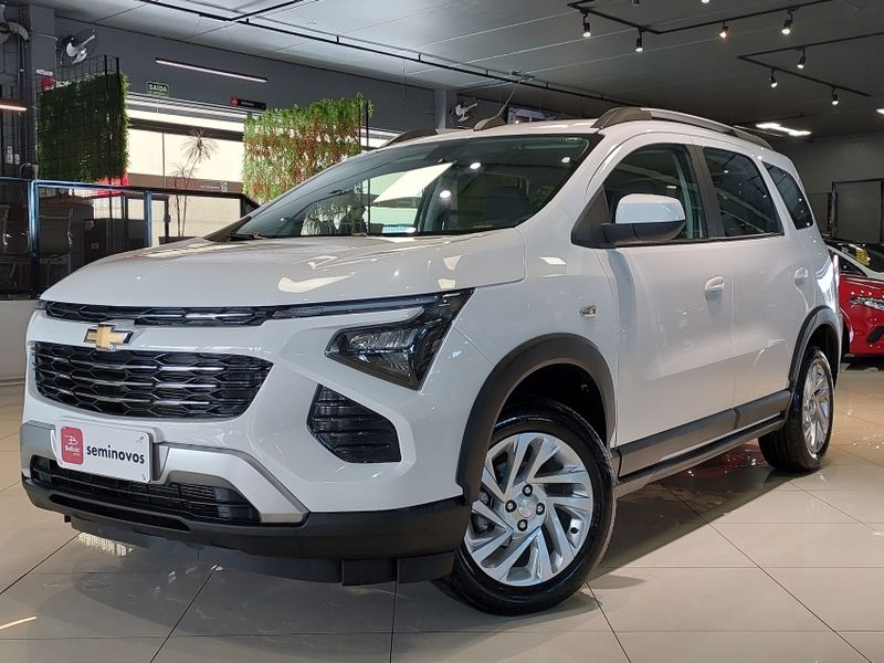 Chevrolet SPIN 1.8 LTZ 8V FLEX 4P AUTOMÁTICO 2025/2025 BETIOLO NOVOS E SEMINOVOS LAJEADO / Carros no Vale
