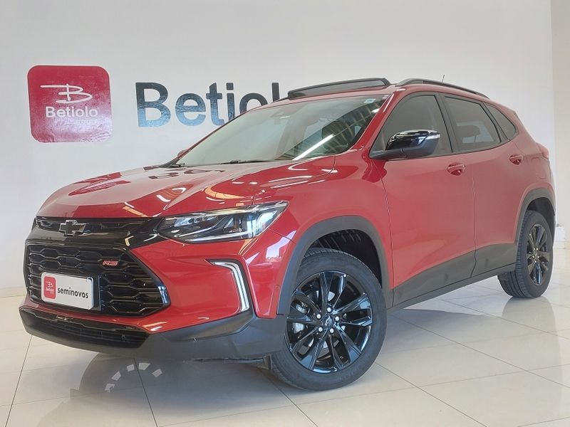 Chevrolet TRACKER 1.2 TURBO FLEX RS AUTOMÁTICO 2024/2025 BETIOLO NOVOS E SEMINOVOS LAJEADO / Carros no Vale