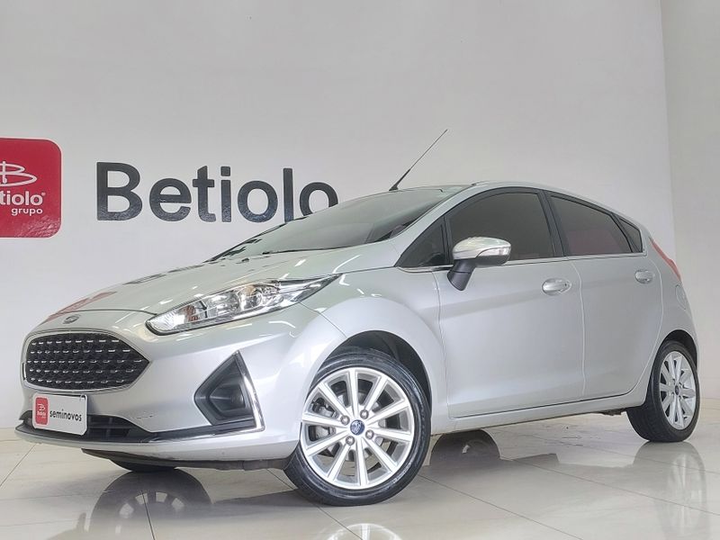 Ford FIESTA 1.6 TI-VCT FLEX TITANIUM POWERSHIFT 2017/2018 BETIOLO NOVOS E SEMINOVOS LAJEADO / Carros no Vale
