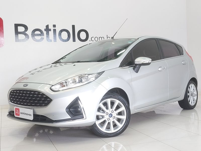 Ford FIESTA 1.6 TI-VCT FLEX TITANIUM POWERSHIFT 2017/2018 BETIOLO NOVOS E SEMINOVOS LAJEADO / Carros no Vale