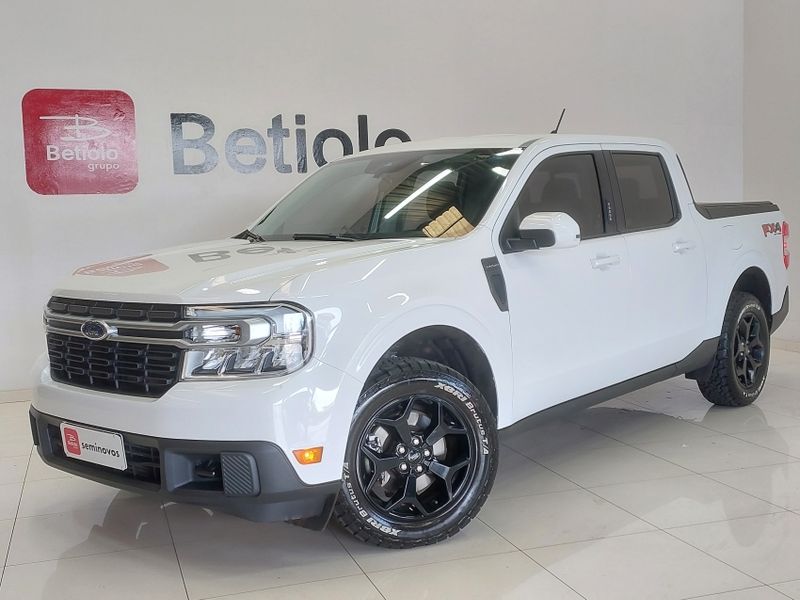 Ford MAVERICK 2.0 ECOBOOST GASOLINA LARIAT FX4 AUTOMÁTICO 2023/2023 BETIOLO NOVOS E SEMINOVOS LAJEADO / Carros no Vale Ford MAVERICK 2.0 ECOBOOST GASOLINA LARIAT FX4 AUTOMÁTICO 2023/2023 BETIOLO NOVOS E SEMINOVOS LAJEADO / Carros no Vale