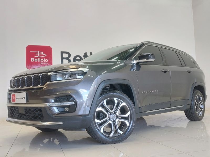 JEEP COMMANDER 1.3 T270 TURBO FLEX LIMITED AT6 2022/2022 BETIOLO NOVOS E SEMINOVOS LAJEADO / Carros no Vale