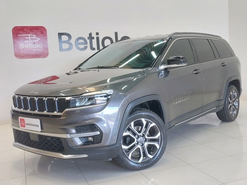 JEEP COMMANDER 1.3 T270 TURBO FLEX LIMITED AT6 2022/2022 BETIOLO NOVOS E SEMINOVOS LAJEADO / Carros no Vale