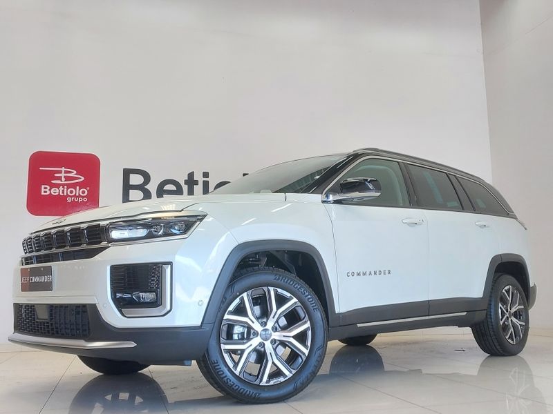 JEEP COMMANDER 1.3 T270 TURBO FLEX LIMITED MHEV AT6 2026/2027 BETIOLO NOVOS E SEMINOVOS LAJEADO / Carros no Vale