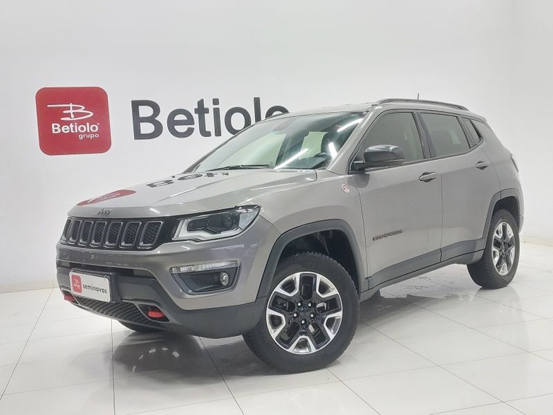JEEP COMPASS 2.0 16V DIESEL TRAILHAWK 4X4 AUTOMÁTICO 2017/2018 BETIOLO NOVOS E SEMINOVOS LAJEADO / Carros no Vale JEEP COMPASS 2.0 16V DIESEL TRAILHAWK 4X4 AUTOMÁTICO 2017/2018 BETIOLO NOVOS E SEMINOVOS LAJEADO / Carros no Vale