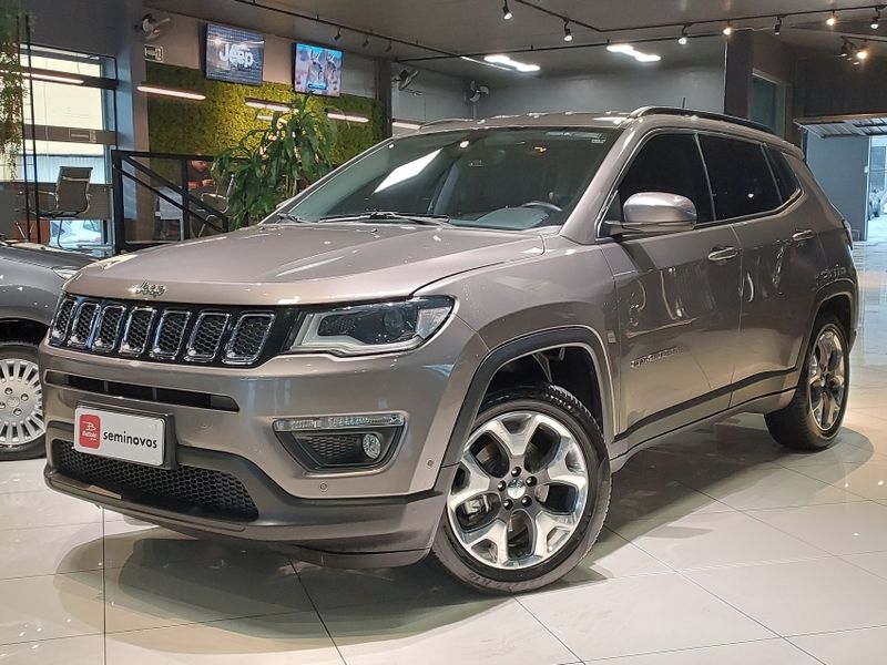 JEEP COMPASS 2.0 16V FLEX LONGITUDE AUTOMÁTICO 2019/2020 BETIOLO NOVOS E SEMINOVOS LAJEADO / Carros no Vale
