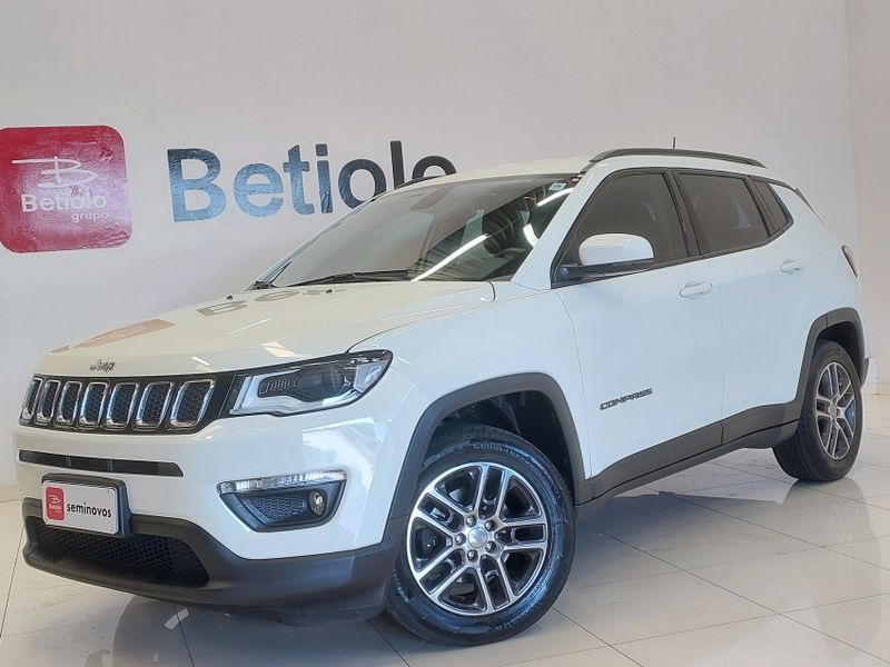 JEEP COMPASS 2.0 16V FLEX SPORT AUTOMÁTICO 2018/2019 BETIOLO NOVOS E SEMINOVOS LAJEADO / Carros no Vale JEEP COMPASS 2.0 16V FLEX SPORT AUTOMÁTICO 2018/2019 BETIOLO NOVOS E SEMINOVOS LAJEADO / Carros no Vale