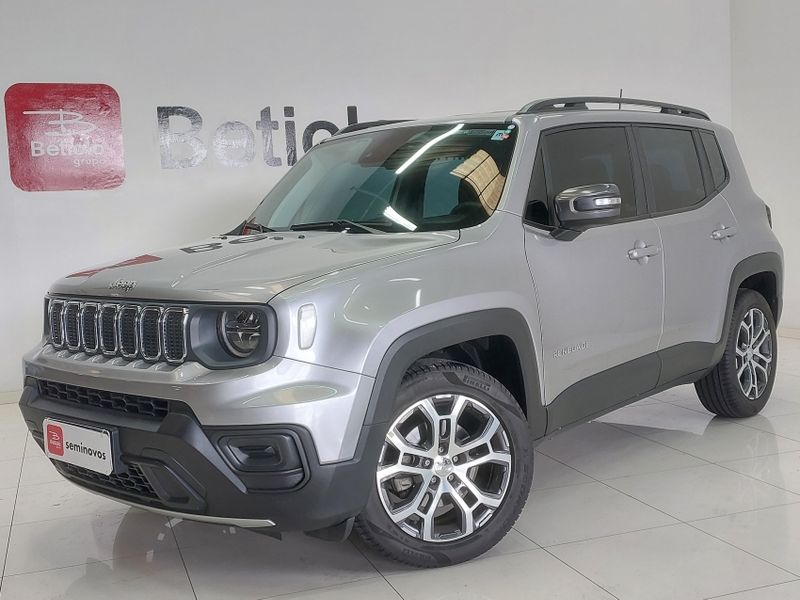 JEEP RENEGADE 1.3 T270 TURBO FLEX LONGITUDE AT6 2024/2024 BETIOLO NOVOS E SEMINOVOS LAJEADO / Carros no Vale JEEP RENEGADE 1.3 T270 TURBO FLEX LONGITUDE AT6 2024/2024 BETIOLO NOVOS E SEMINOVOS LAJEADO / Carros no Vale