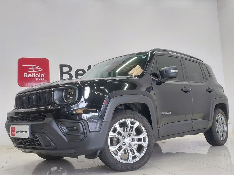 JEEP RENEGADE 1.3 T270 TURBO FLEX SPORT AT6 2023/2023 BETIOLO NOVOS E SEMINOVOS LAJEADO / Carros no Vale JEEP RENEGADE 1.3 T270 TURBO FLEX SPORT AT6 2023/2023 BETIOLO NOVOS E SEMINOVOS LAJEADO / Carros no Vale