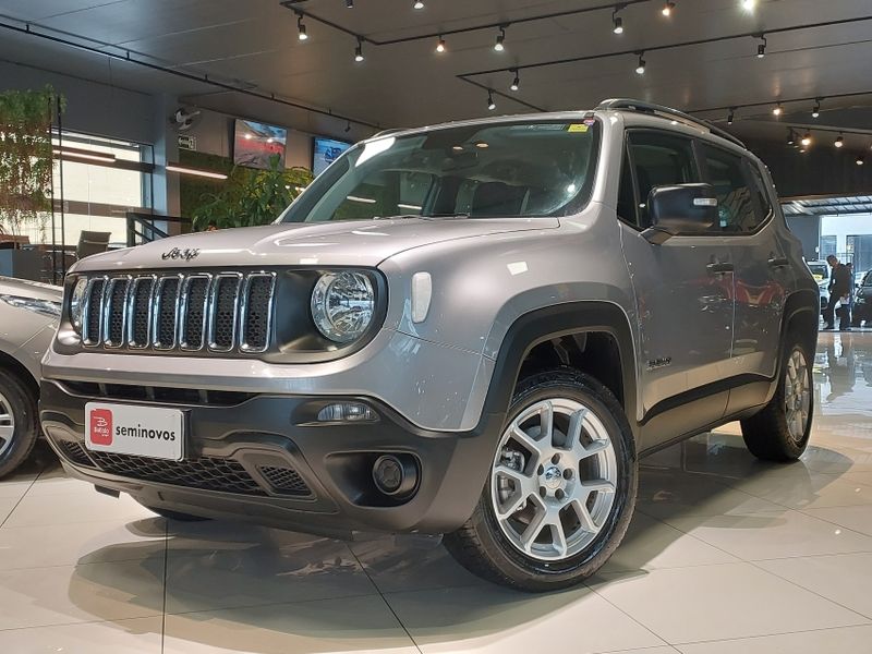 JEEP RENEGADE 1.8 16V FLEX SPORT 4P AUTOMÁTICO 2020/2021 BETIOLO NOVOS E SEMINOVOS LAJEADO / Carros no Vale