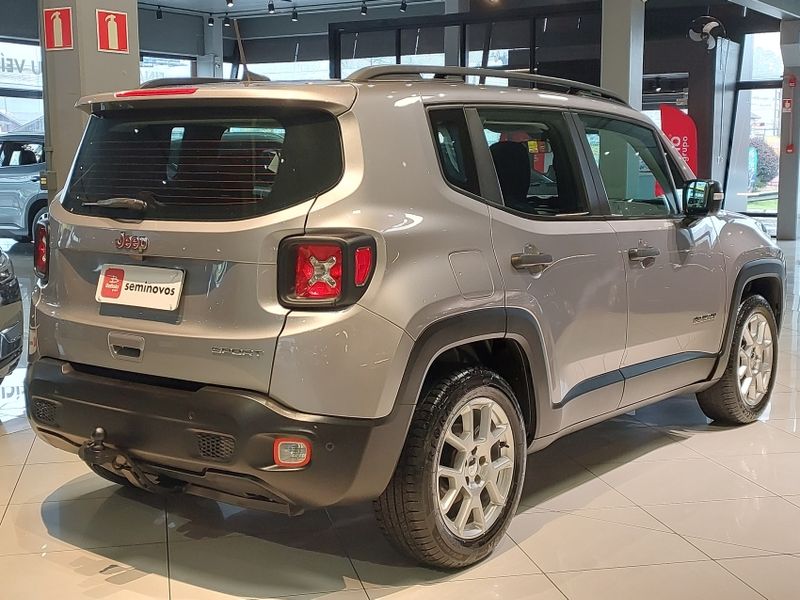 JEEP RENEGADE 1.8 16V FLEX SPORT 4P AUTOMÁTICO 2020/2021 BETIOLO NOVOS E SEMINOVOS LAJEADO / Carros no Vale