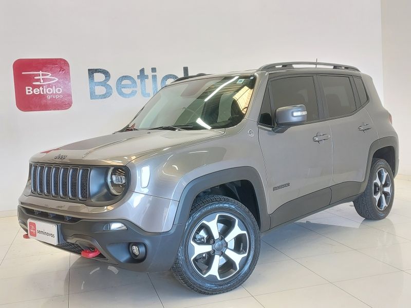 JEEP RENEGADE 2.0 16V TURBO DIESEL TRAILHAWK 4P 4X4 AUTOMÁTICO 2021/2021 BETIOLO NOVOS E SEMINOVOS LAJEADO / Carros no Vale JEEP RENEGADE 2.0 16V TURBO DIESEL TRAILHAWK 4P 4X4 AUTOMÁTICO 2021/2021 BETIOLO NOVOS E SEMINOVOS LAJEADO / Carros no Vale