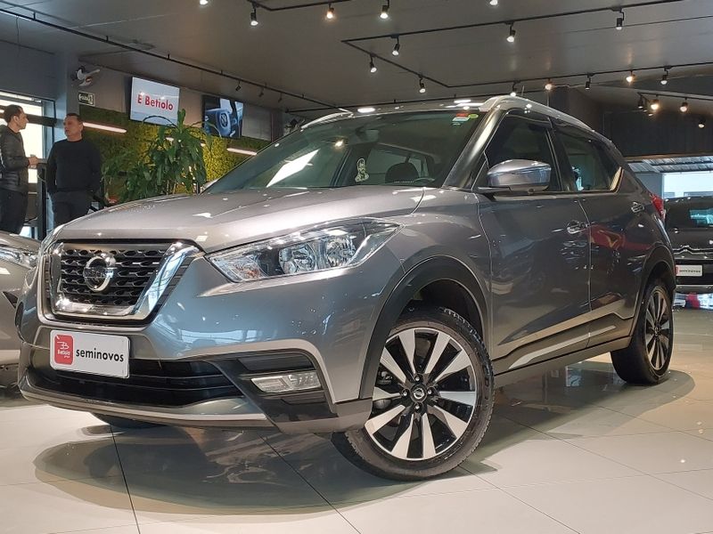 Nissan KICKS 1.6 16V FLEXSTART SL 4P XTRONIC 2019/2019 BETIOLO NOVOS E SEMINOVOS LAJEADO / Carros no Vale