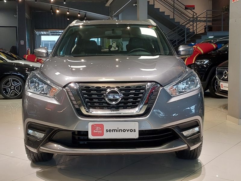 Nissan KICKS 1.6 16V FLEXSTART SL 4P XTRONIC 2019/2019 BETIOLO NOVOS E SEMINOVOS LAJEADO / Carros no Vale