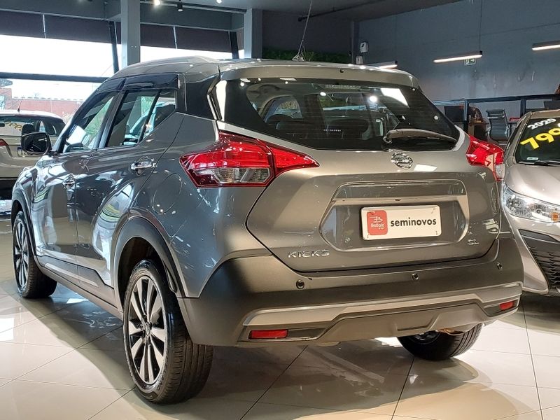 Nissan KICKS 1.6 16V FLEXSTART SL 4P XTRONIC 2019/2019 BETIOLO NOVOS E SEMINOVOS LAJEADO / Carros no Vale