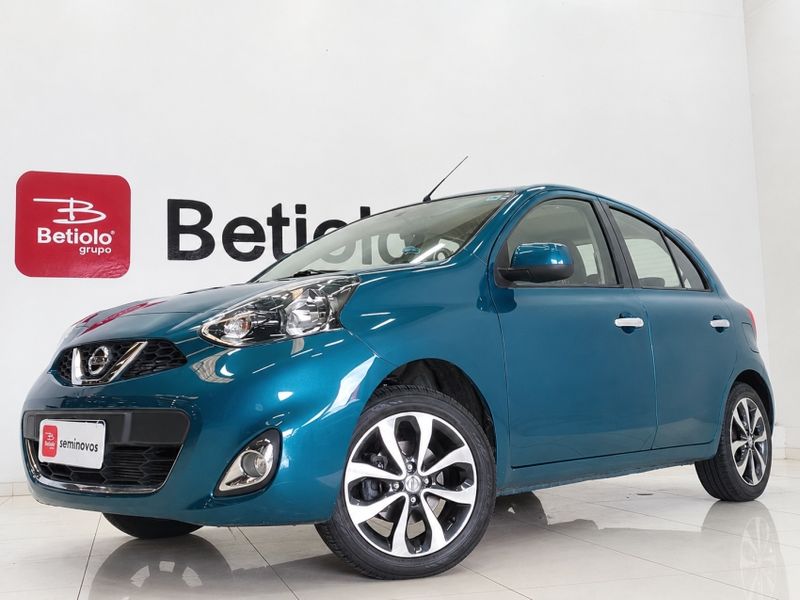 Nissan MARCH 1.6 SL 16V FLEX 4P MANUAL 2015/2015 BETIOLO NOVOS E SEMINOVOS LAJEADO / Carros no Vale Nissan MARCH 1.6 SL 16V FLEX 4P MANUAL 2015/2015 BETIOLO NOVOS E SEMINOVOS LAJEADO / Carros no Vale
