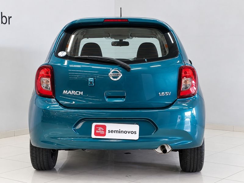 Nissan MARCH 1.6 SL 16V FLEX 4P MANUAL 2015/2015 BETIOLO NOVOS E SEMINOVOS LAJEADO / Carros no Vale Nissan MARCH 1.6 SL 16V FLEX 4P MANUAL 2015/2015 BETIOLO NOVOS E SEMINOVOS LAJEADO / Carros no Vale