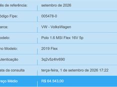 Volkswagen POLO 1.6 MSI TOTAL FLEX MANUAL 2019/2019 BETIOLO NOVOS E SEMINOVOS LAJEADO / Carros no Vale