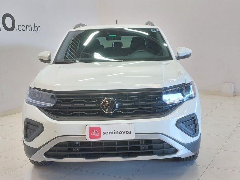 Volkswagen T-CROSS 1.0 200 TSI TOTAL FLEX AUTOMÁTICO 2024/2025 BETIOLO NOVOS E SEMINOVOS LAJEADO / Carros no Vale