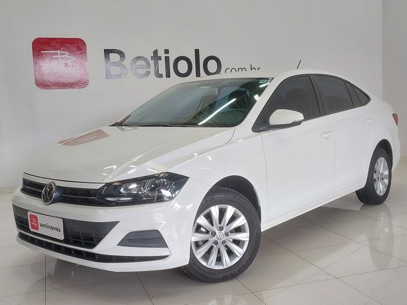 Volkswagen VIRTUS 1.6 MSI TOTAL FLEX MANUAL 2020/2020 BETIOLO NOVOS E SEMINOVOS LAJEADO / Carros no Vale Volkswagen VIRTUS 1.6 MSI TOTAL FLEX MANUAL 2020/2020 BETIOLO NOVOS E SEMINOVOS LAJEADO / Carros no Vale